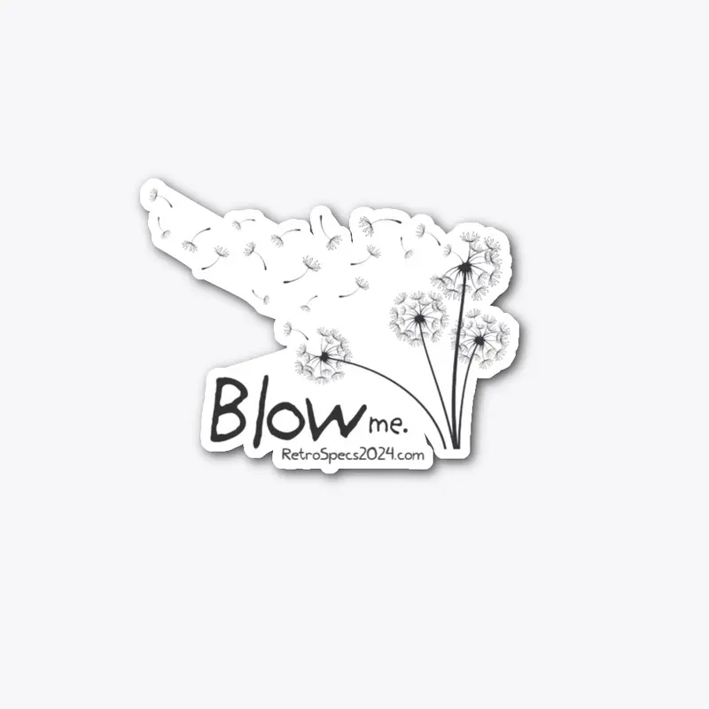 Retro flow-blow